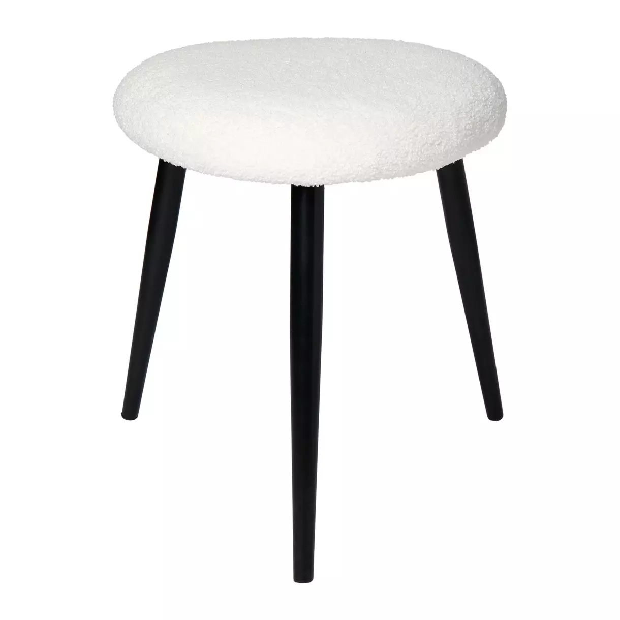 Kinderhocker Bouclette Weiß 1