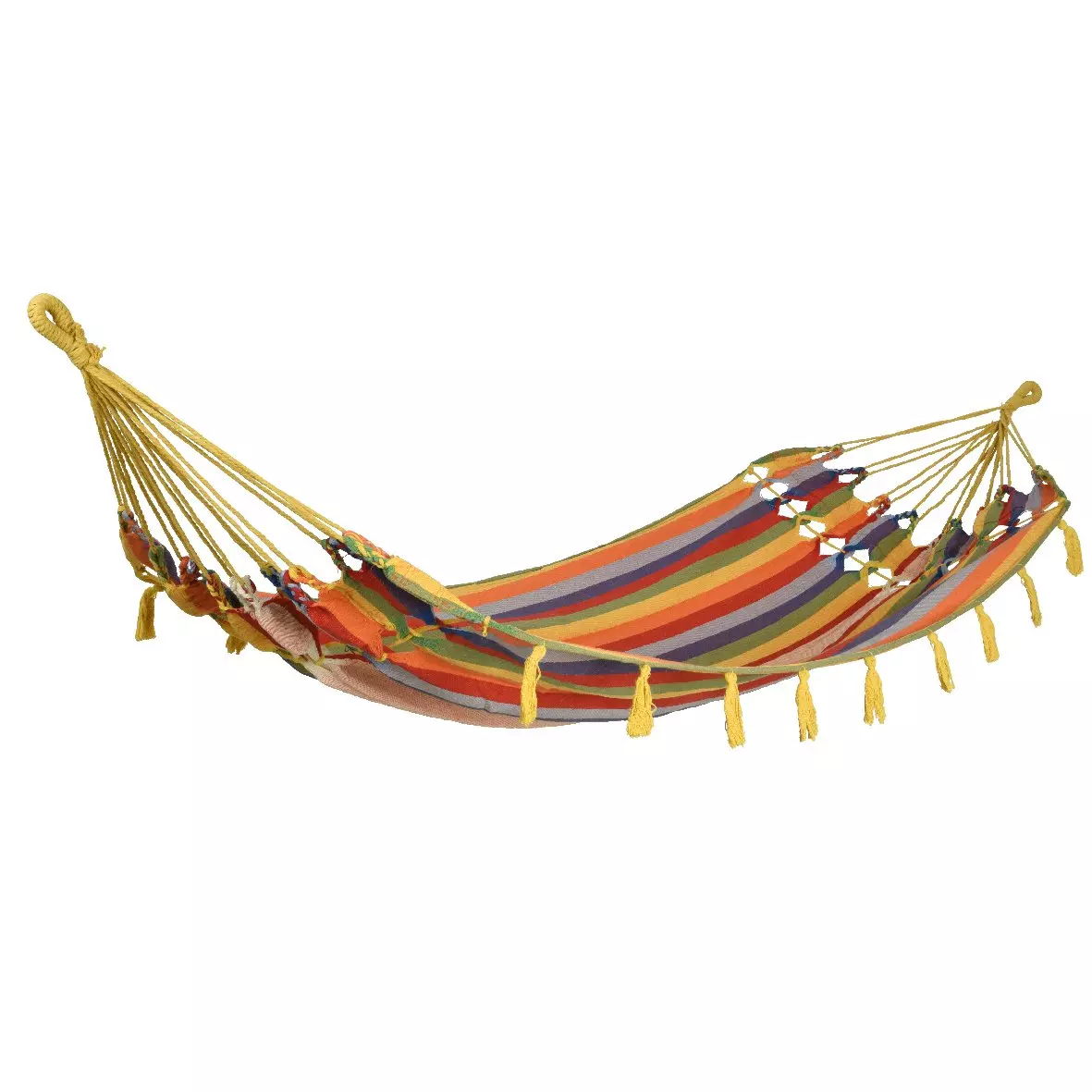 Toile de hamac Pompon - Multicolore 1