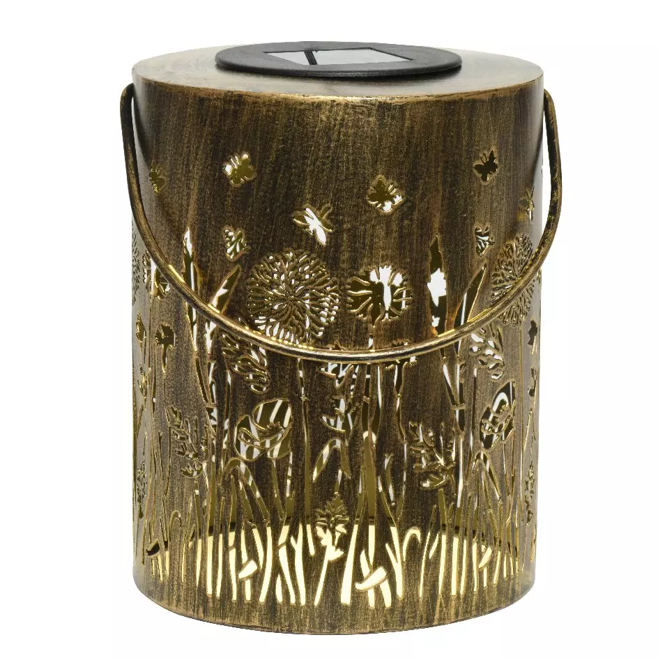 Linterna solar Natura LED - Oro 1
