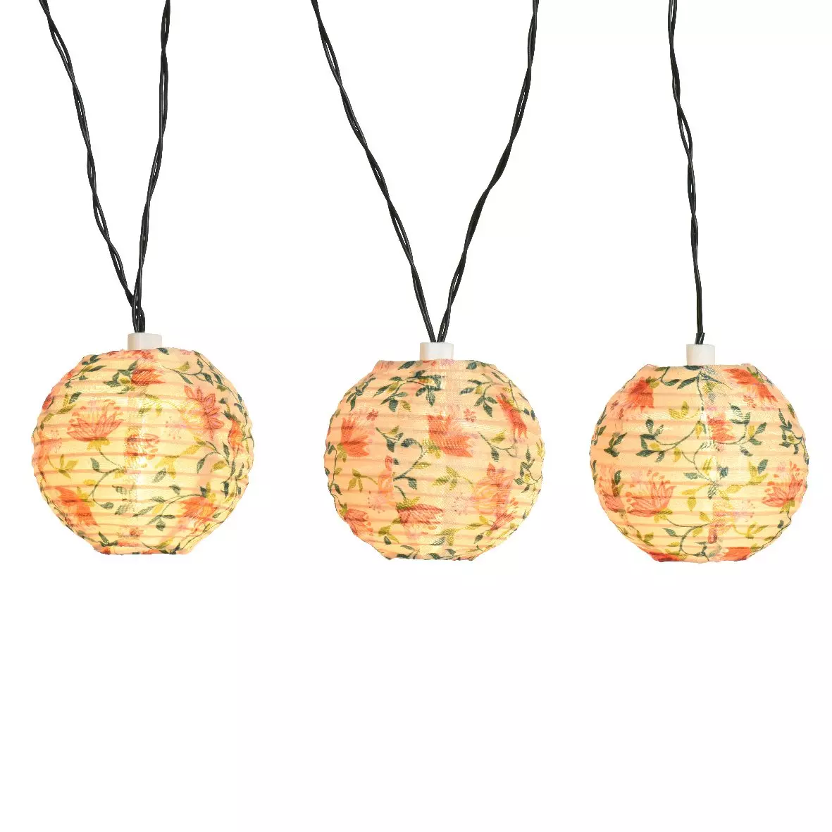 Guirlande solaire 10 LED Flora - Multicolore 1