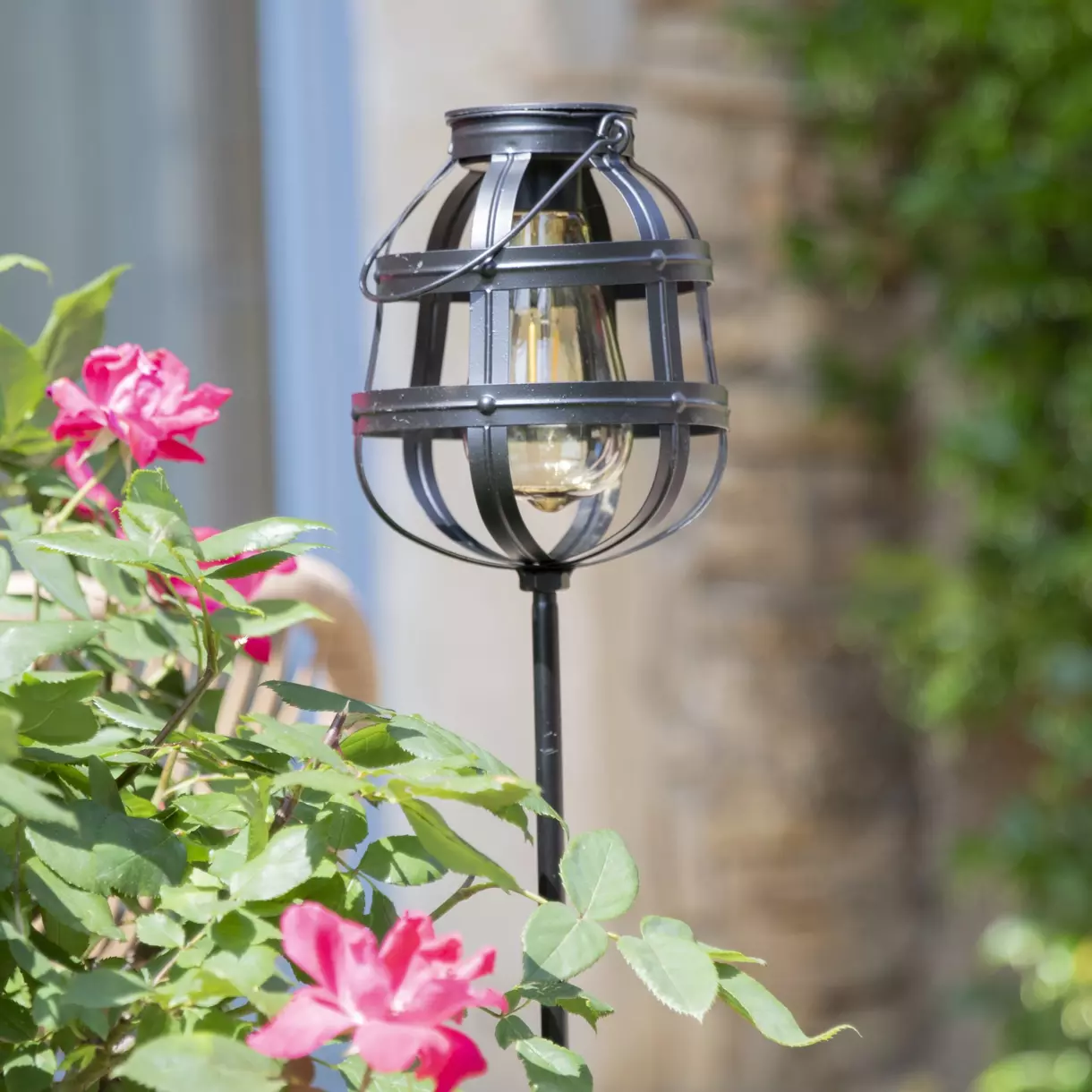 Baliza solar de jardin Fery - Negro  1