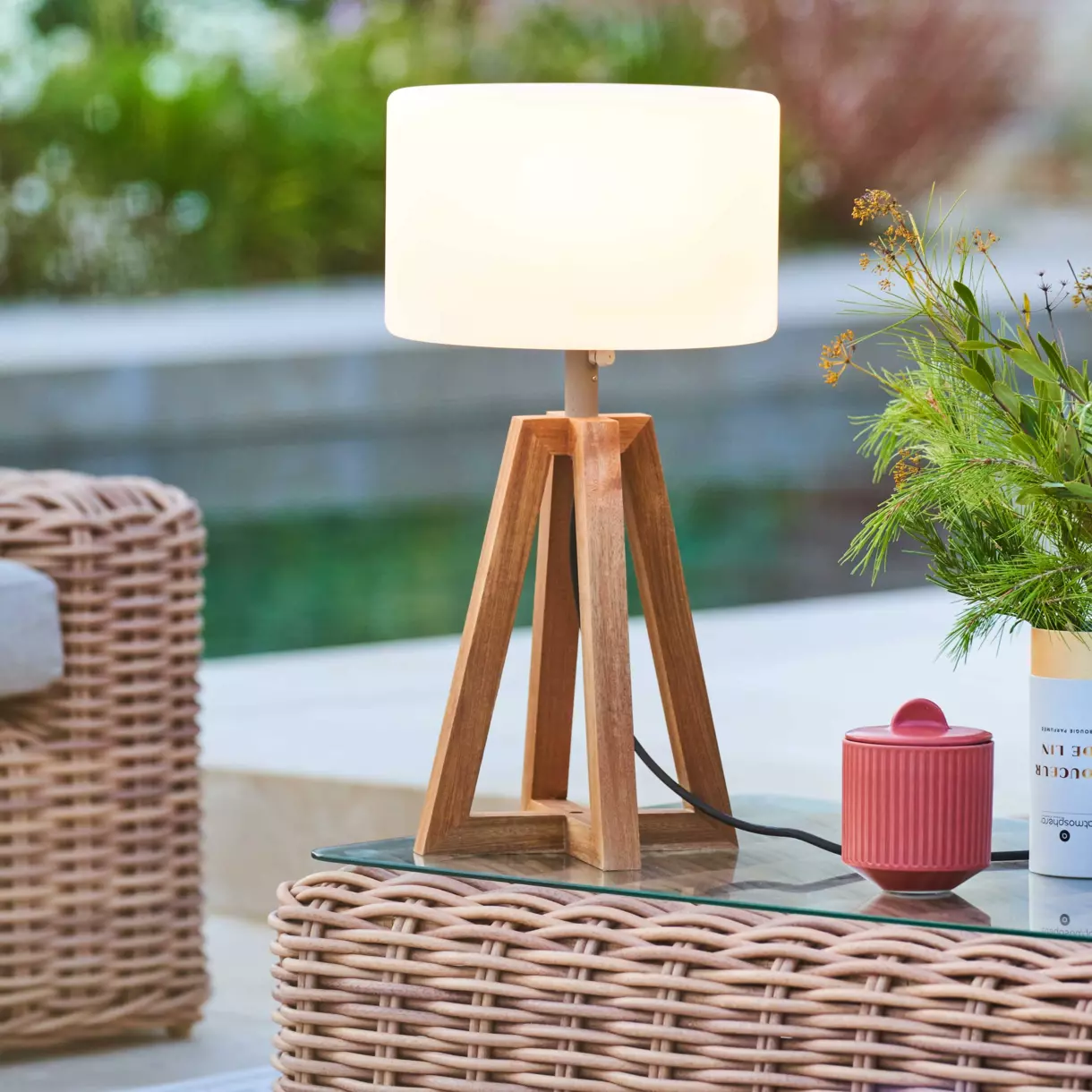 Lampe à poser Matia Bois 1