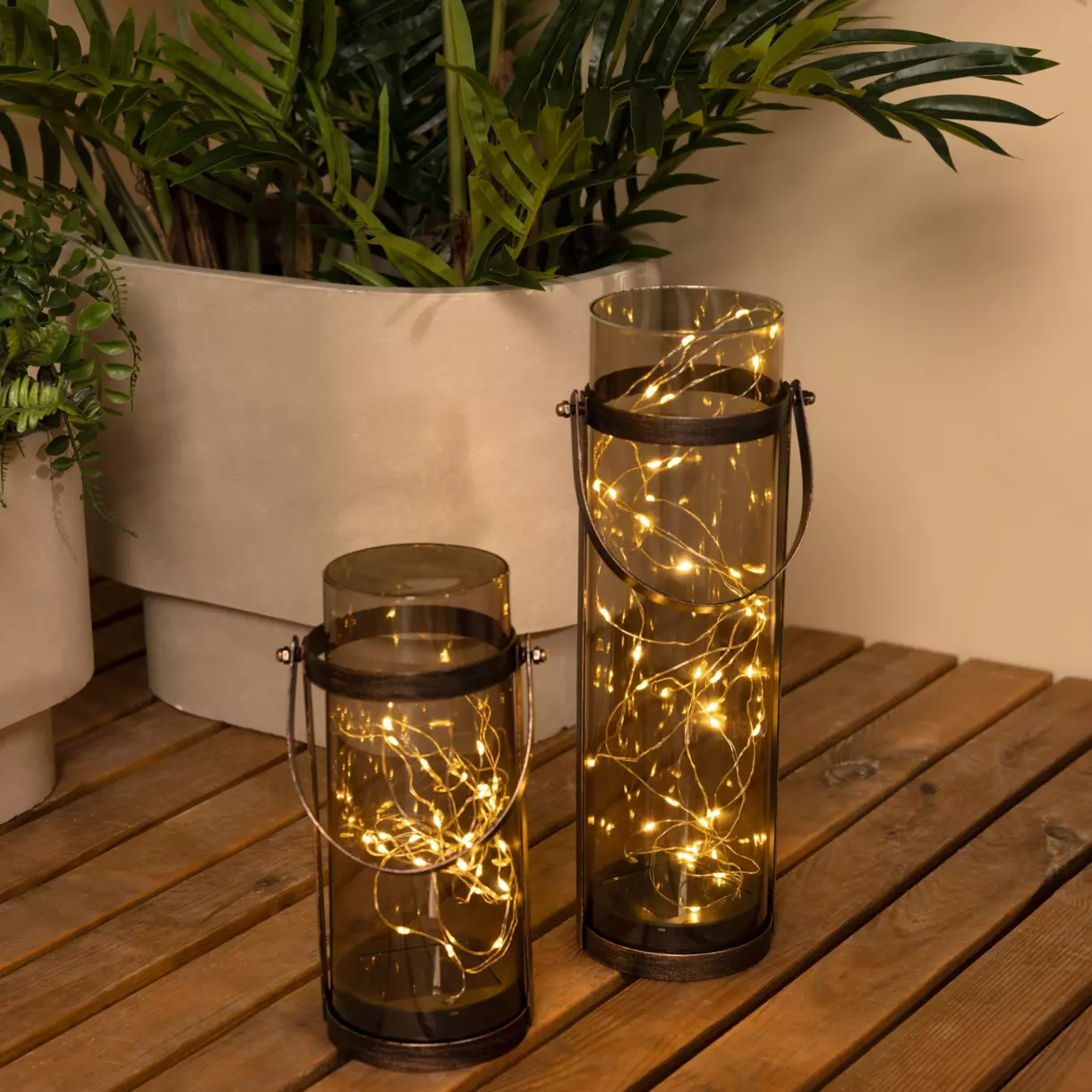 Linterna Solar 40 LED Tubo - Ámbar 1