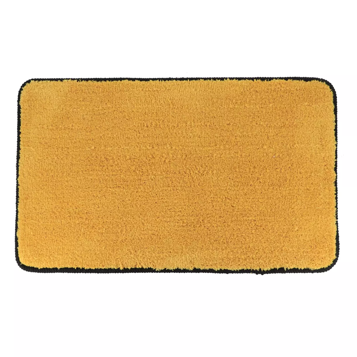 Tapis de bain antidérapant (75 cm) Black Line Jaune ocre / noir 1