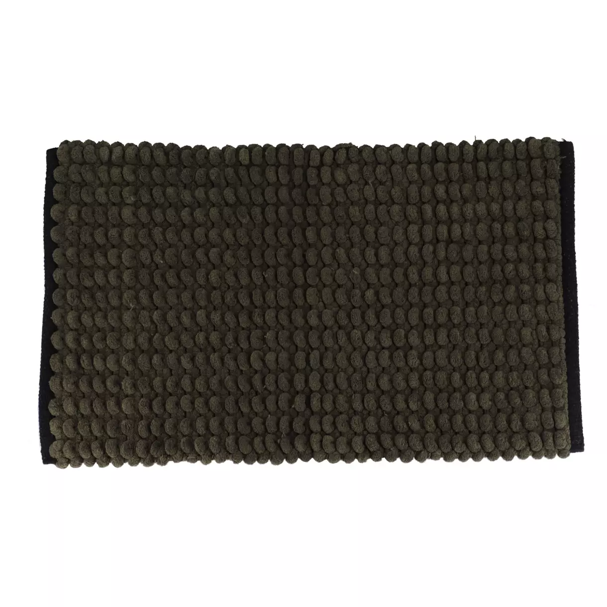 Tapis de bain (75 cm) Black Line Vert kaki / noir 1