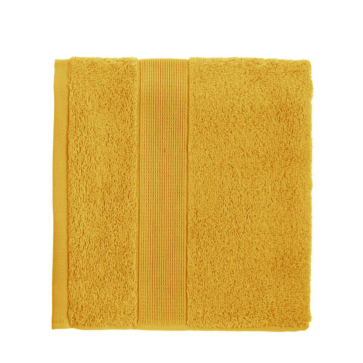 Asciugamano bagno (50 x 90 cm) Krista Giallo ocra 1