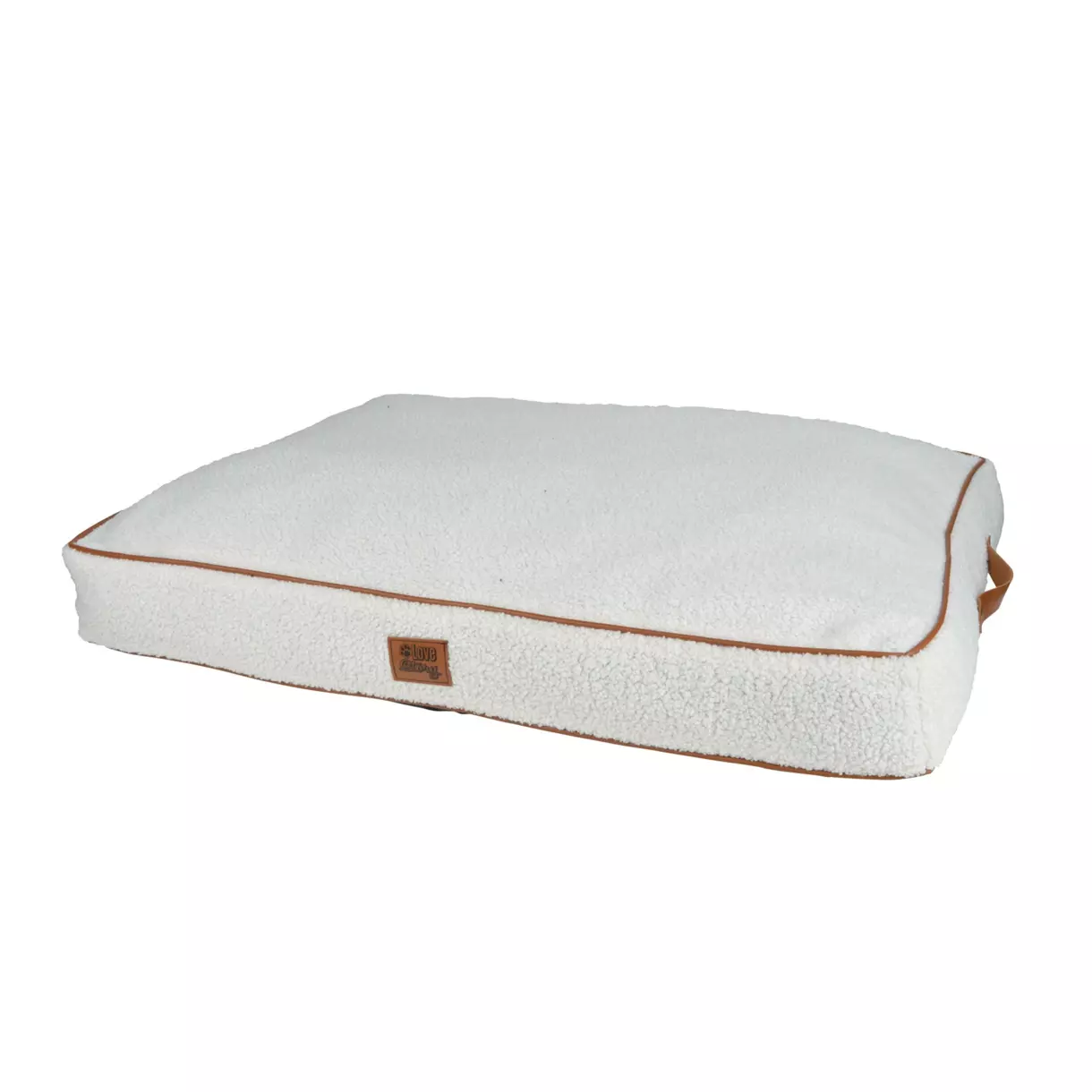 Matelas pour chat et chien Wooly L100 cm Ecru 1