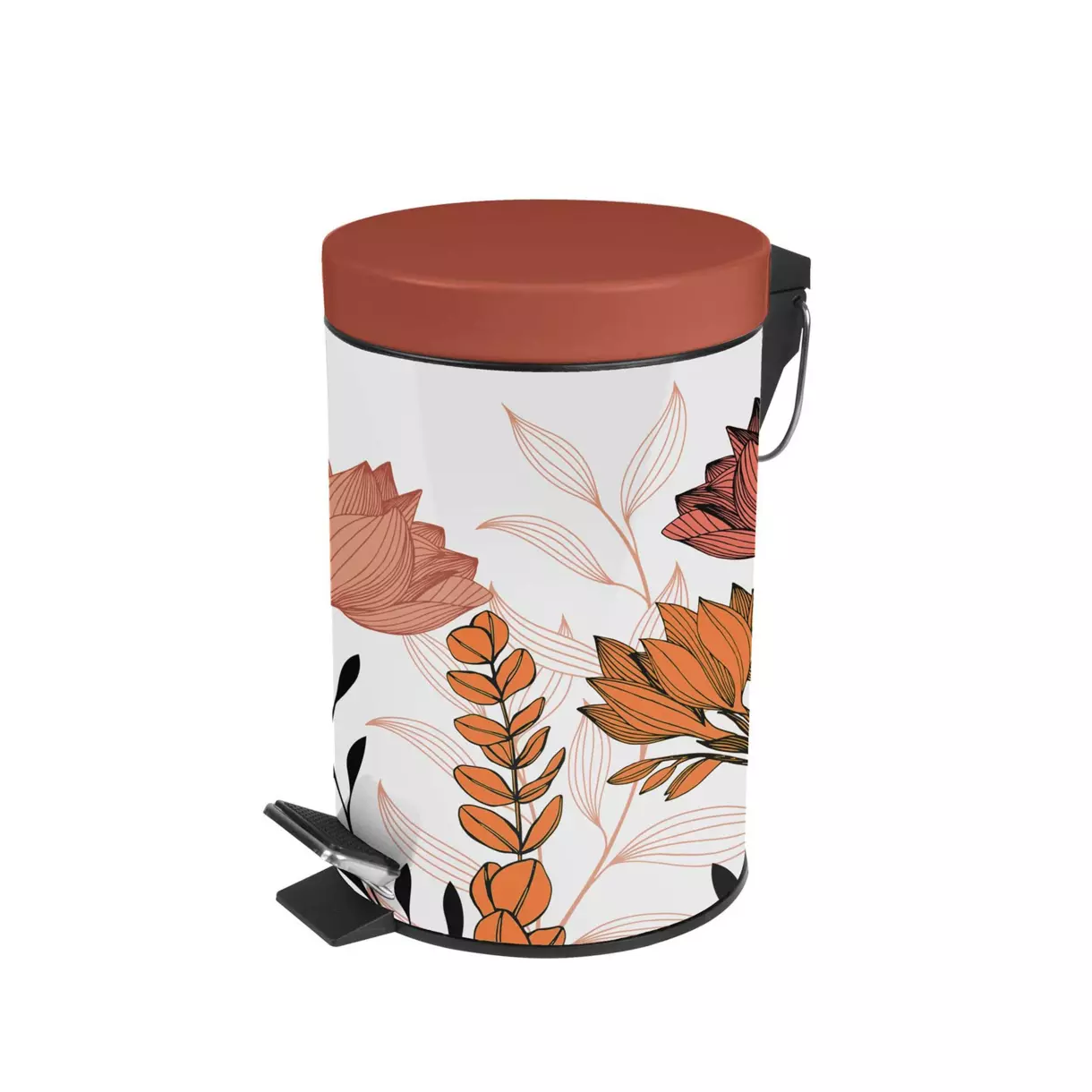 Cubo de basura rosa Amelina 1