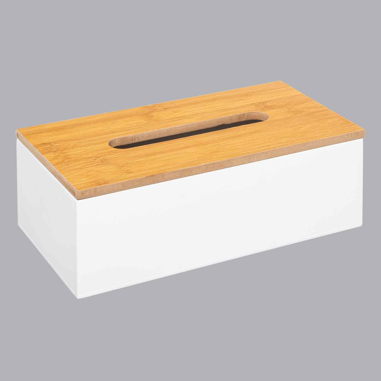 Caja de pañuelos Modern Blanco 1