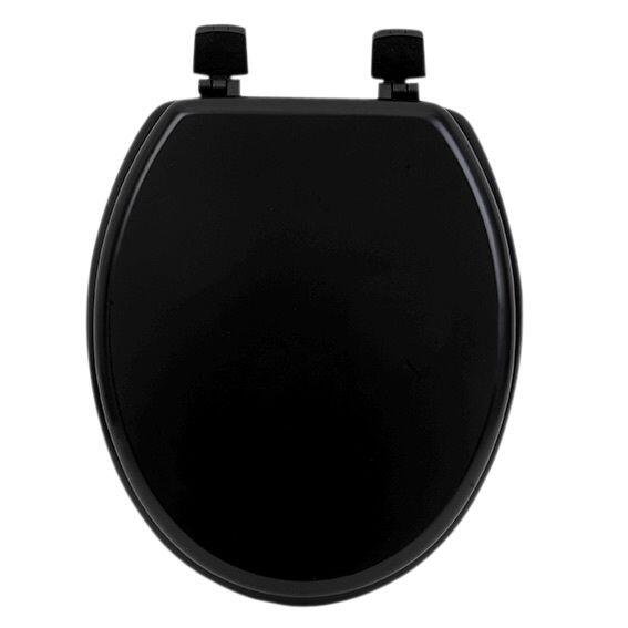 Toiletbril Uni Zwart 1