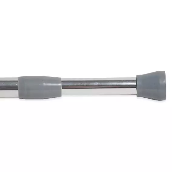 Barra de cortina de ducha autoblocante (de 70 a 120 cm) Cromo 1