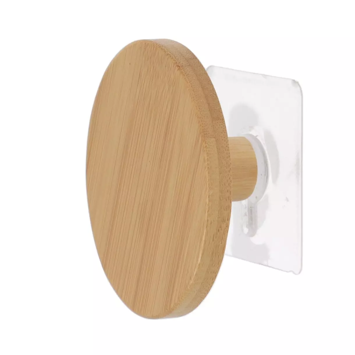 Zelfklevende kapstok (D8,5 cm) easy Chic Natuurlijk
