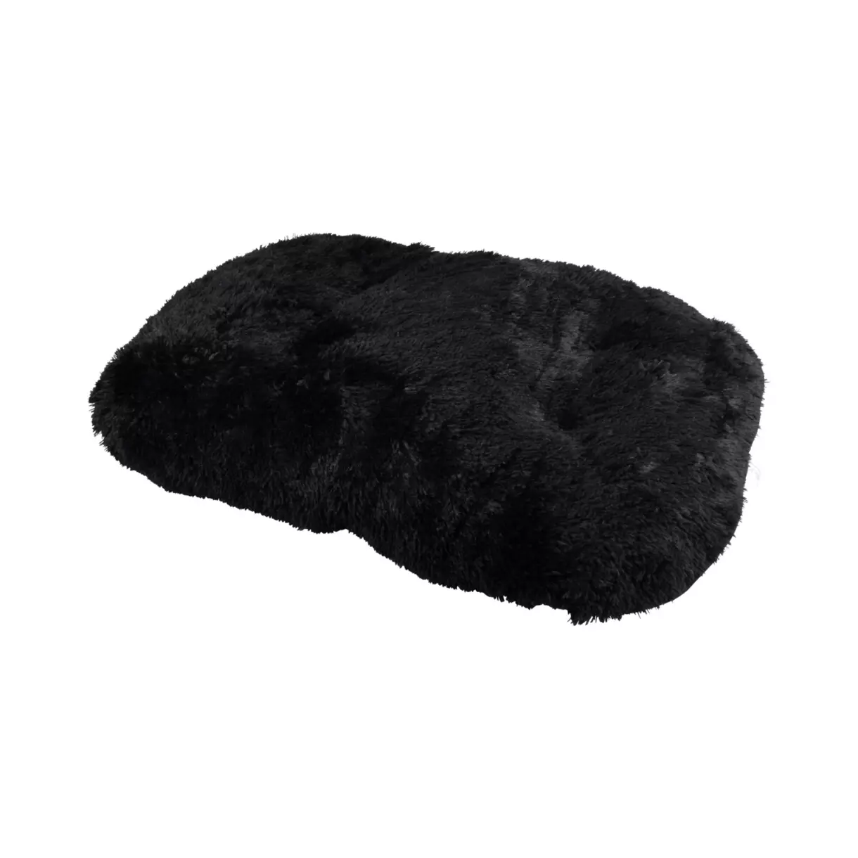 Matelas flocon réversible pour chat et chien Fluffy L77 cm Noir 1