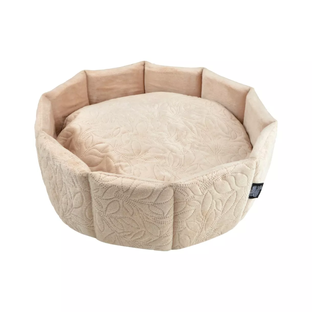 Panier rond pour chat et chien Boho D48 cm Naturel 1