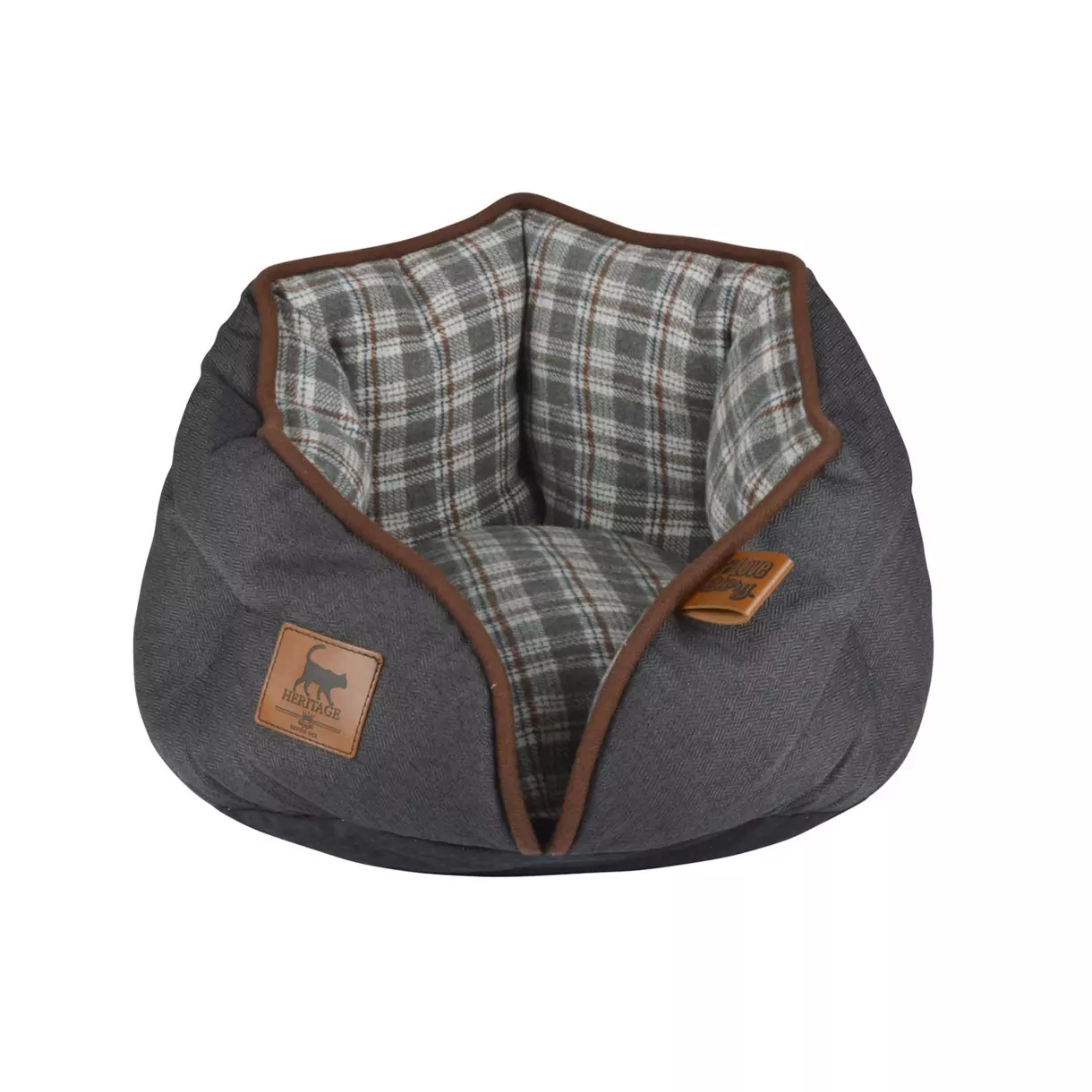 Canasta redonda Heritage D40 cm Gris 1