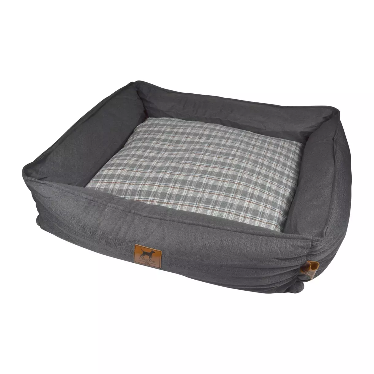 Cesta Heritage Rectangular L75 cm Gris 1
