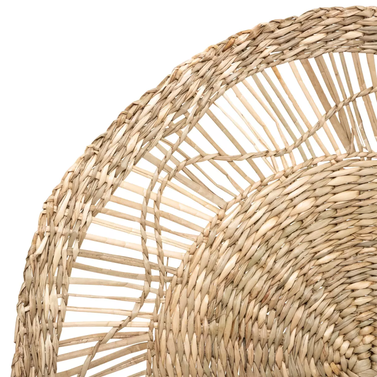 Lote de 3 decoraciones de pared en caña Seagrass Beige 6