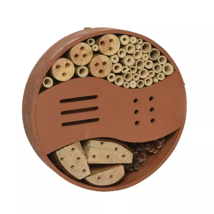 Nido insectos Woody Marron 1