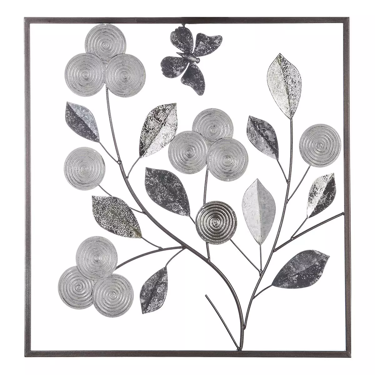Decoración mural Bosque Plata 1