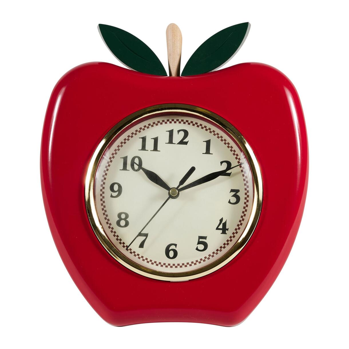 Reloj de pared Pomme Rojo 1