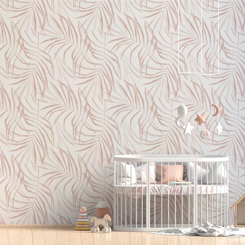 Papel pintado adhesivo (130 x 260 cm) Sweet Paradise Rosa 1