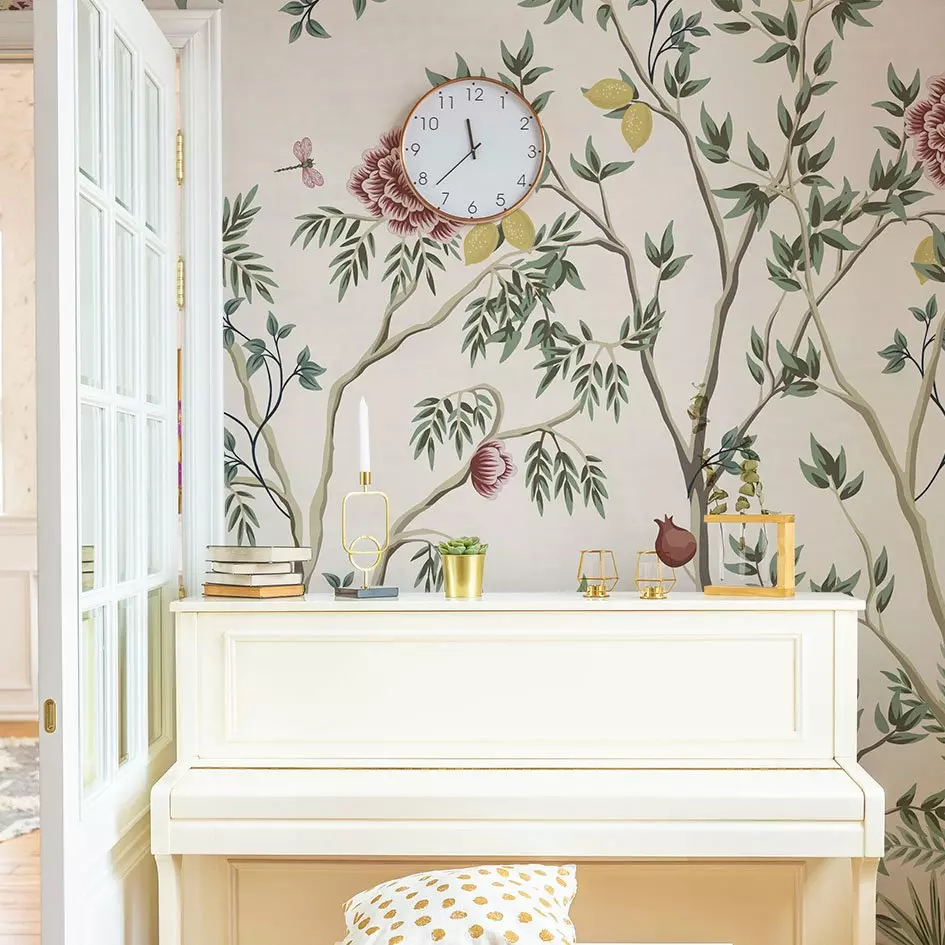 Décoration murale adhésive (321 x 260 cm) Chinoiserie Multicolore 1