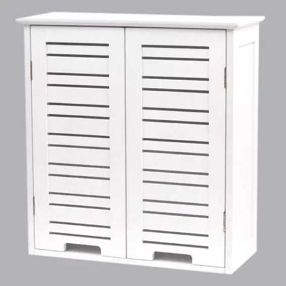 Meuble haut de salle de bain Miami Blanc 1