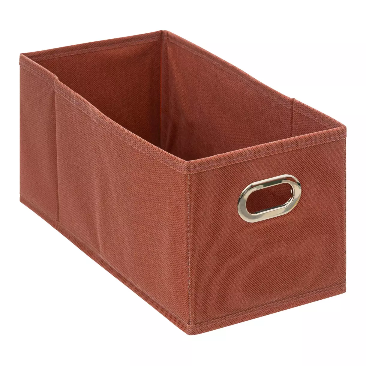 Panier de rangement (15 x 31 cm) Helena Terre de Sienne 1