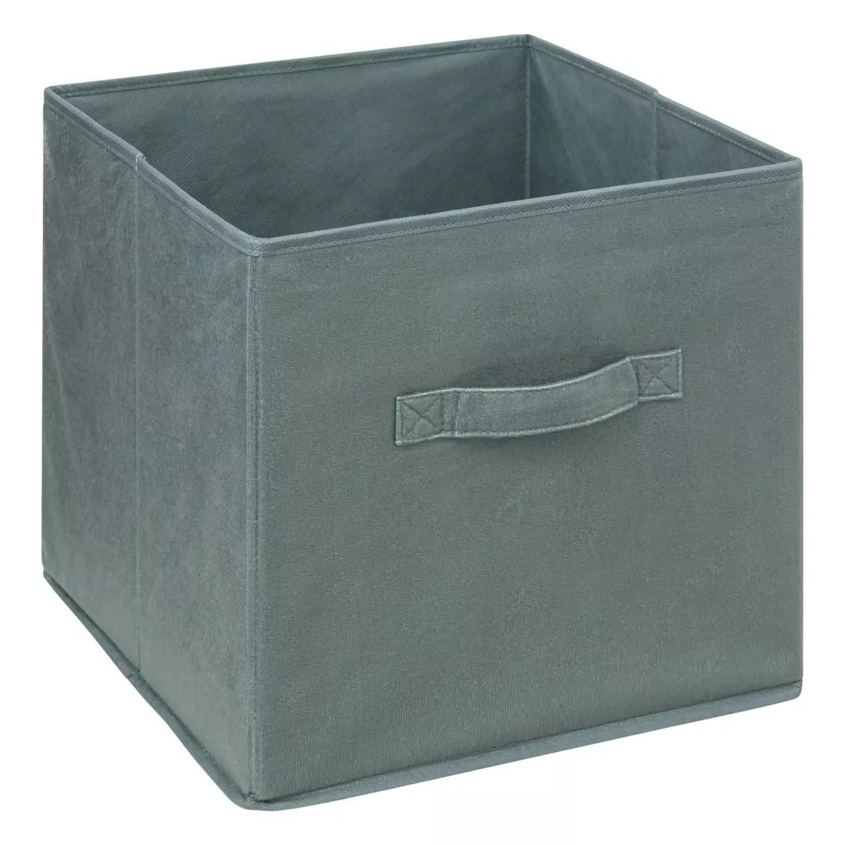 Panier de rangement (31 x 31 cm) Velours Kaki 1