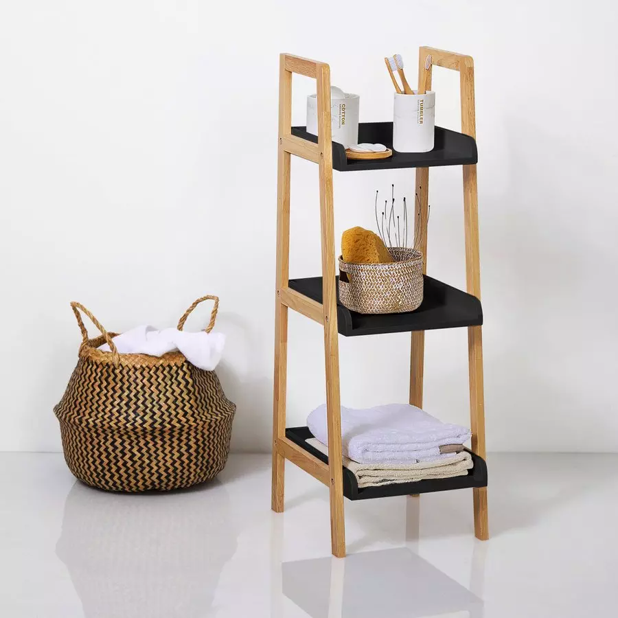 Etagère inclinée Natureo Noire 1