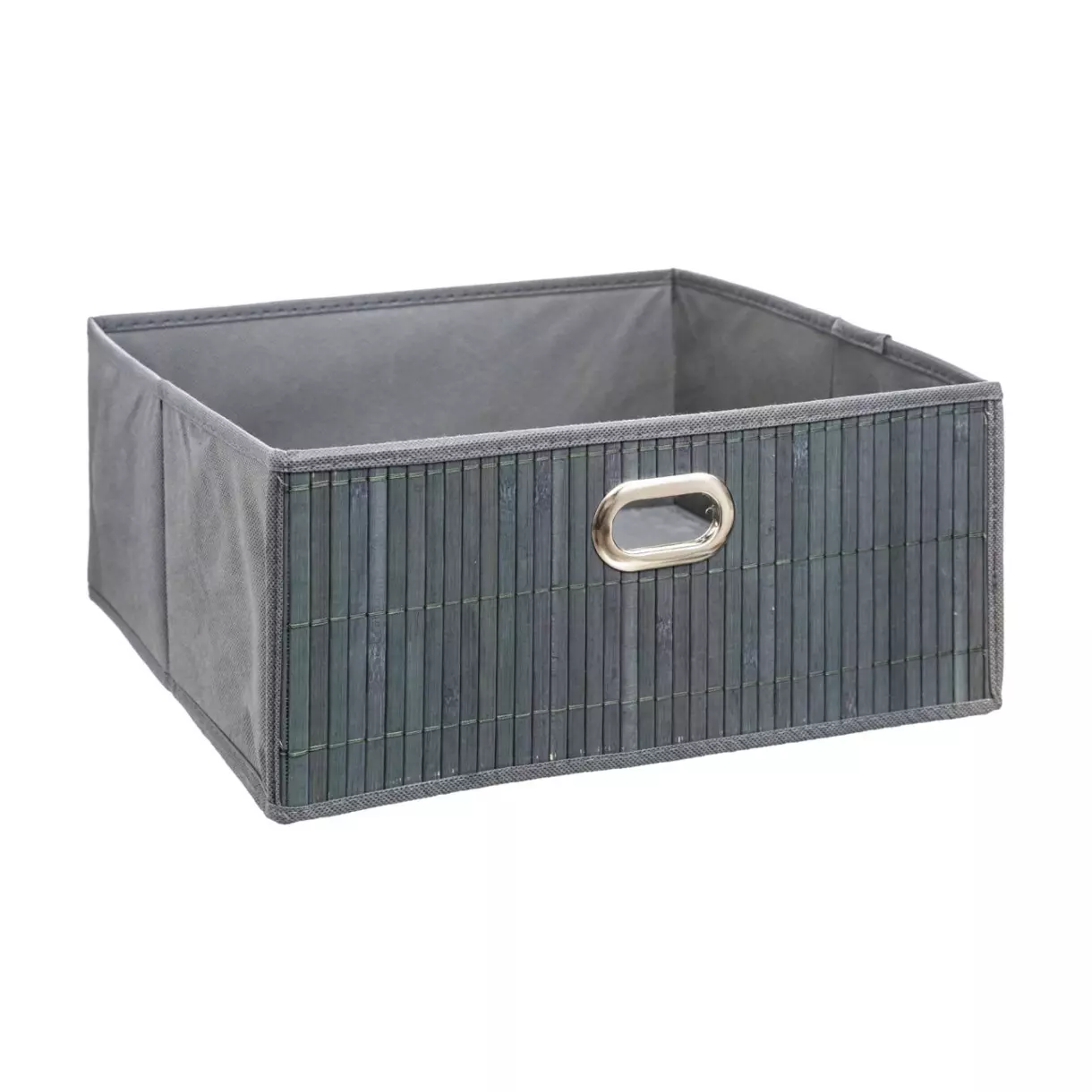 Cesto para ordenar Bamboon Gris Modelo mediano 1