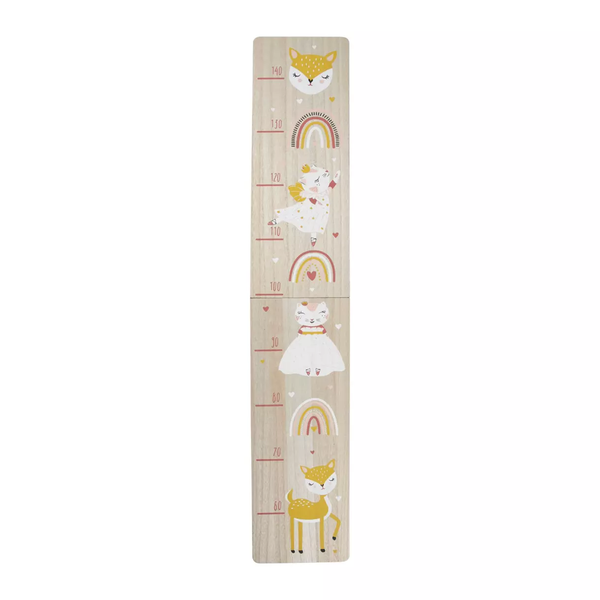 Toise murale bois Lila Multicolore 1