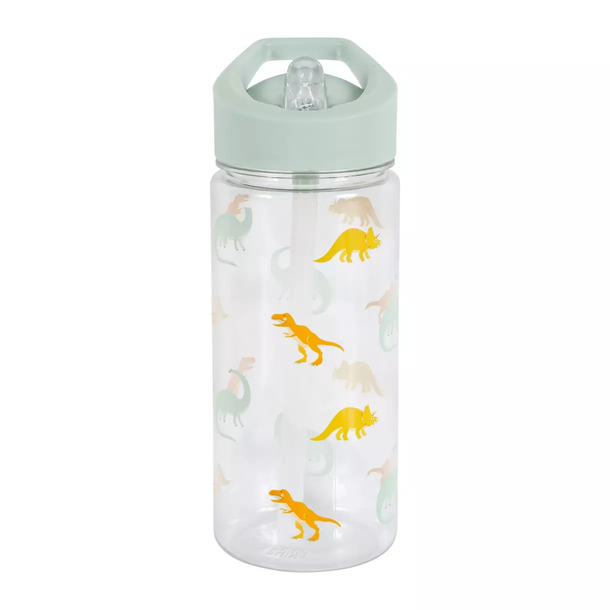 Gourde enfant Dino Verte