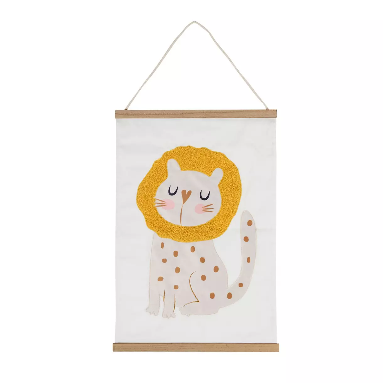 Kakemono enfant Lion Jaune 1