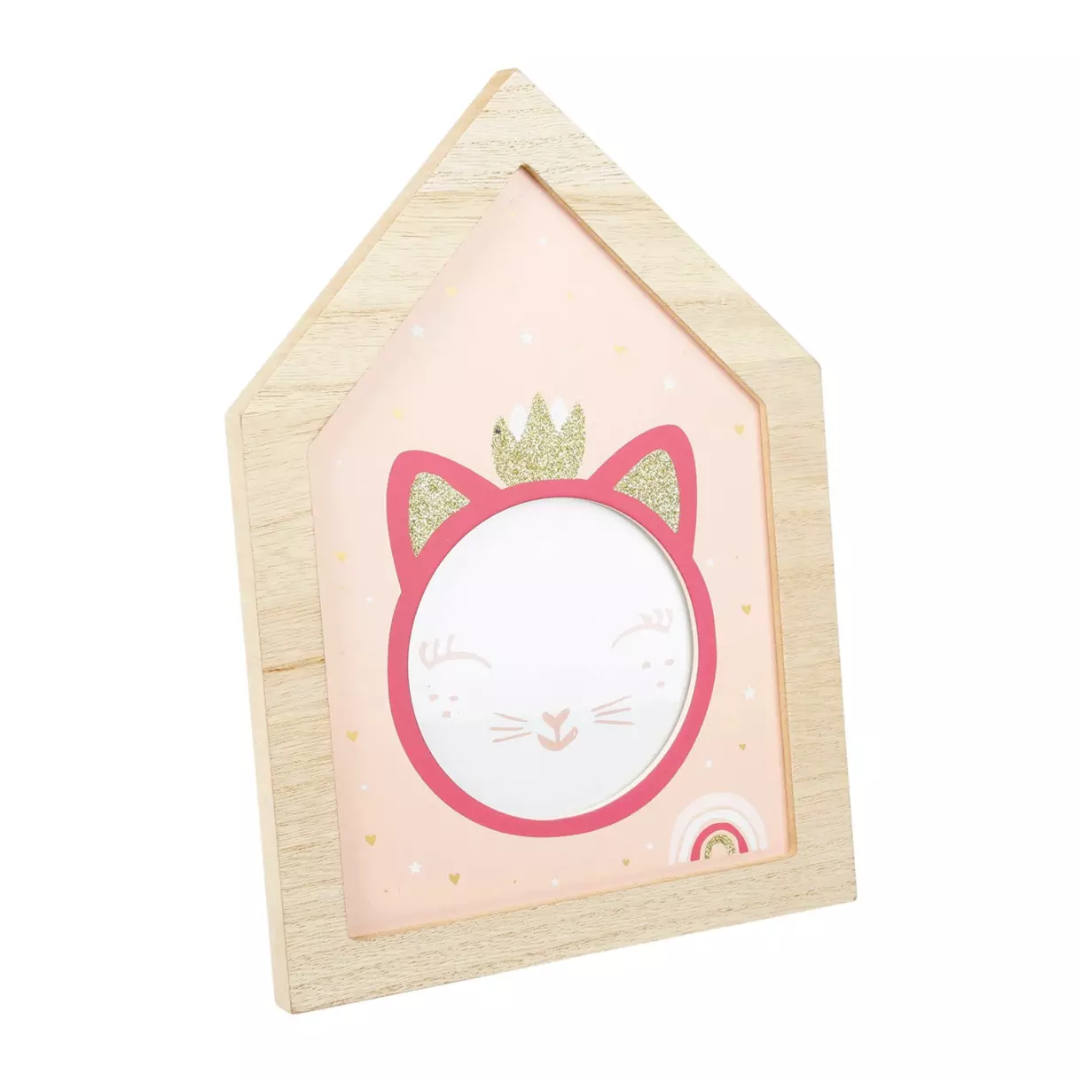 Cadre Chat Rose 1