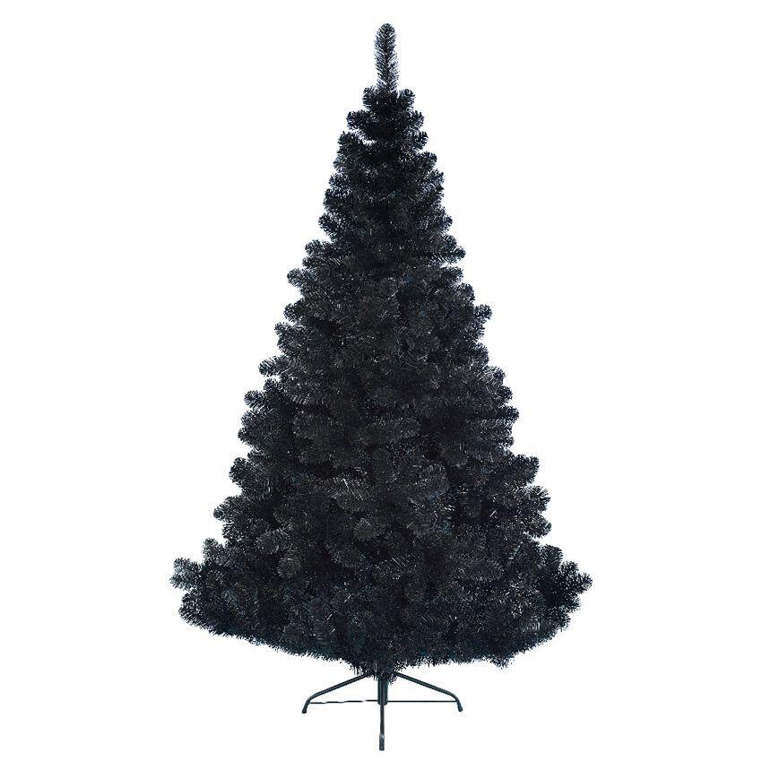 Künstlicher Weihnachtsbaum Black Royal H210 cm Schwarz 1
