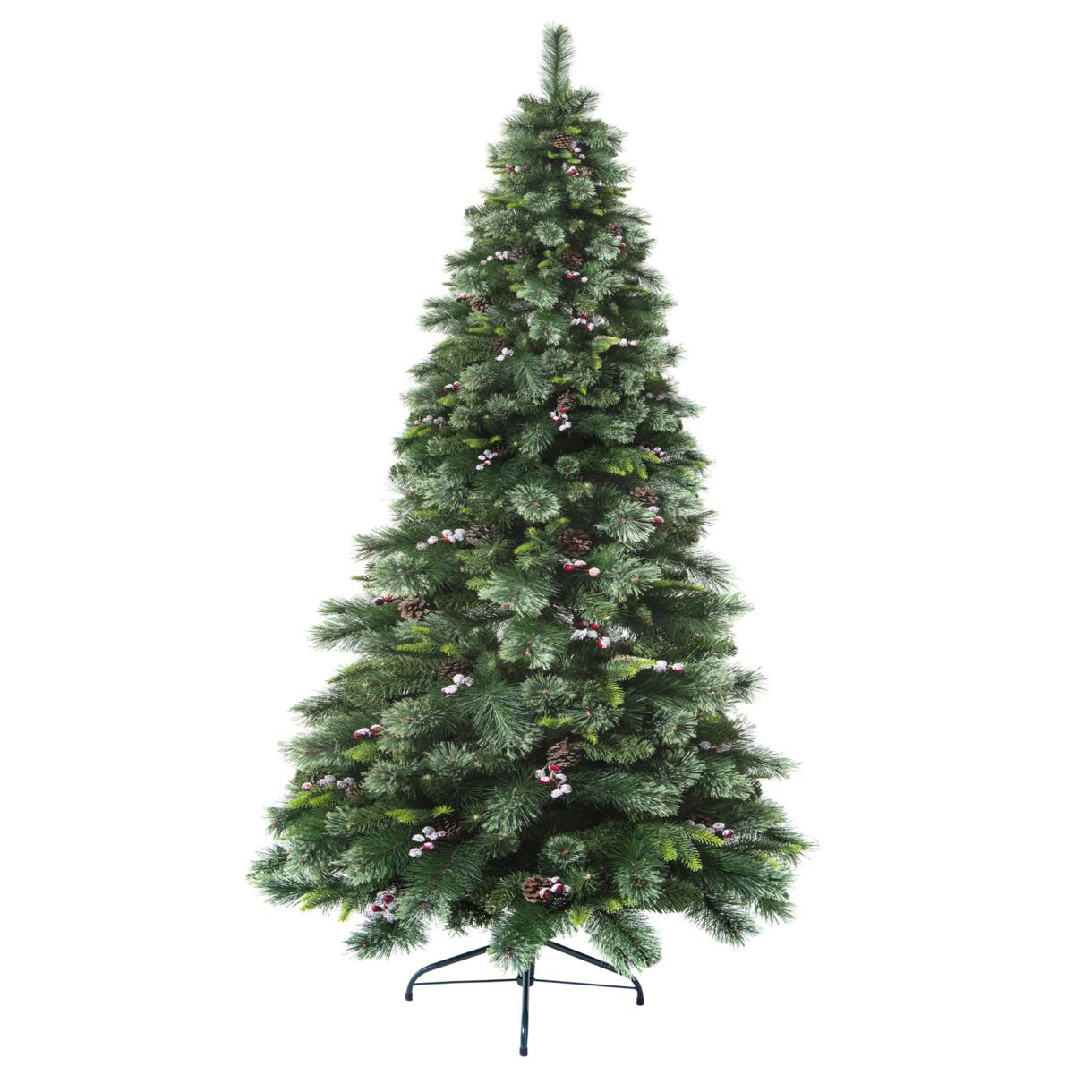 Künstlicher Weihnachtsbaum Wyoming H210 cm Grün 1