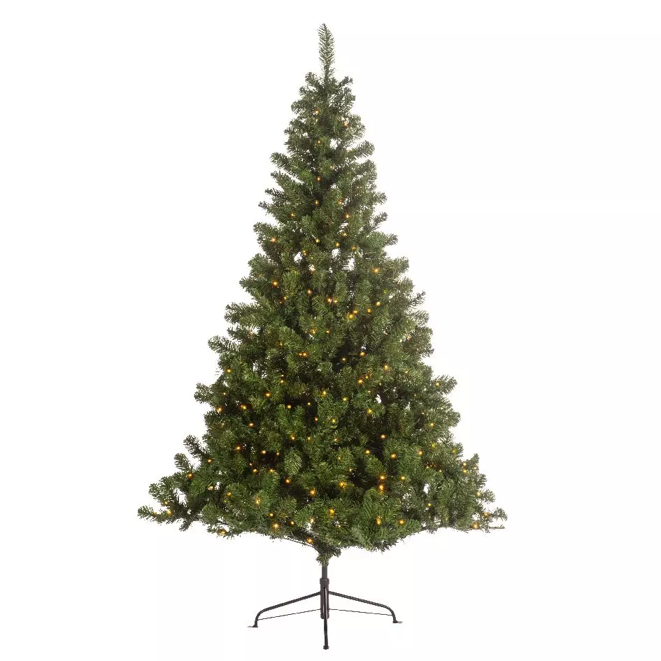 Sapin de Noël artificiel lumineux Royal pour extérieur H210 cm Vert sapin 1