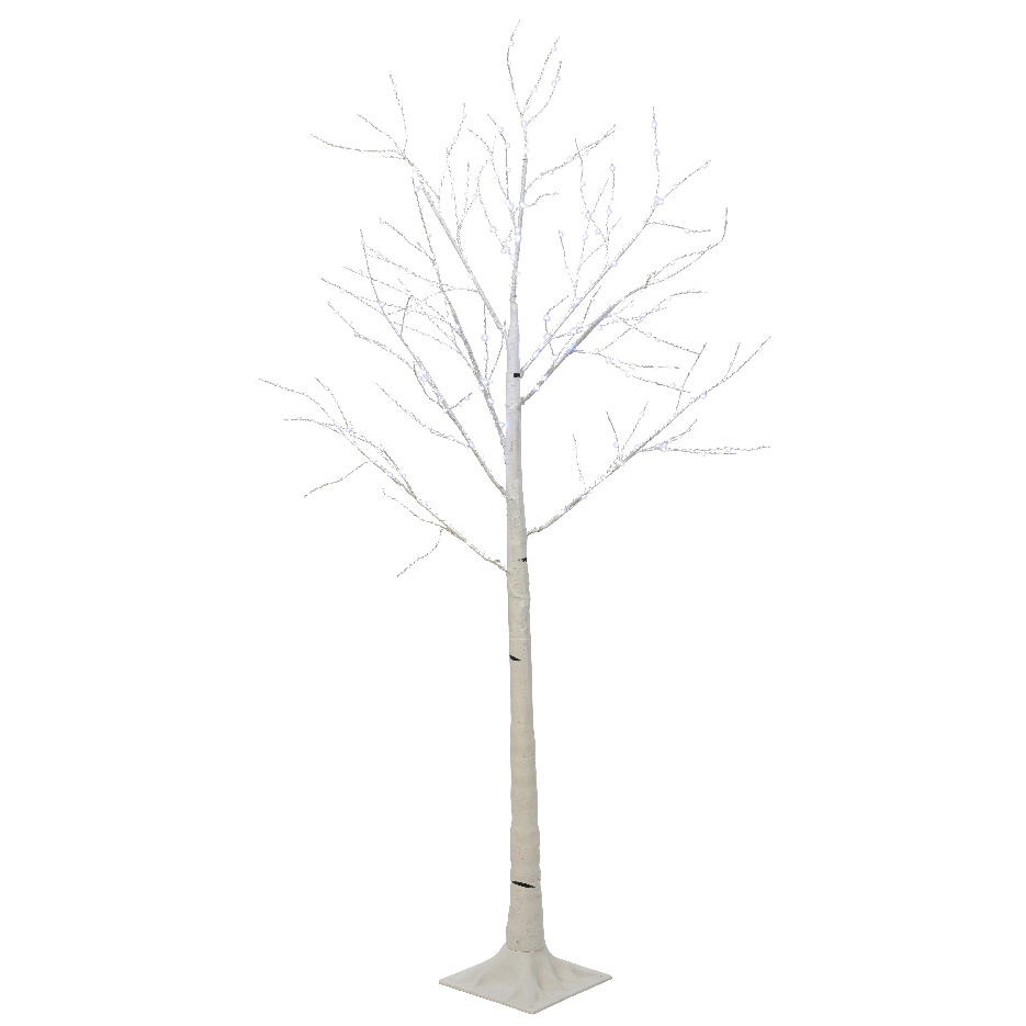 Verlichte berkenboom Wills Micro LED H150 cm Koudwit 6