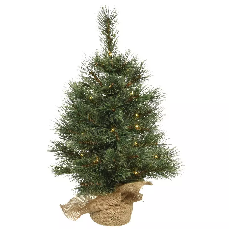 Sapin artificiel de table Cashmere H45 cm Vert sapin