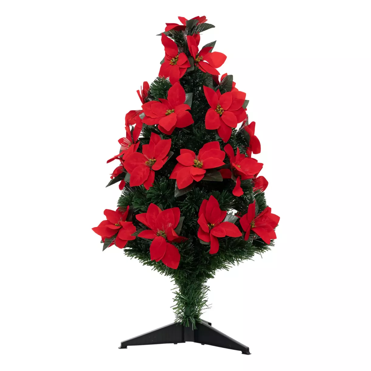 Sapin de Noël artificiel lumineux Riga H90 cm Blanc chaud 1