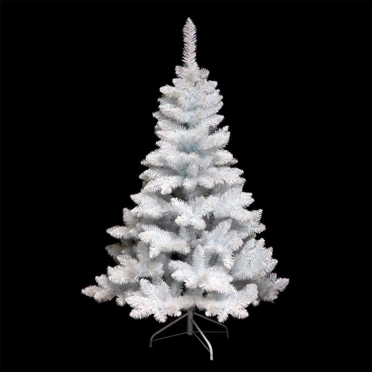 Sapin artificiel de Noël Blooming H180 cm Blanc 1