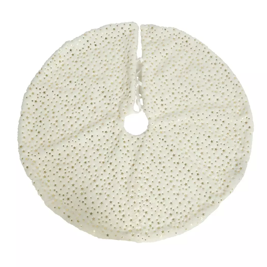Rond kerstboomtapijt Etoile 1