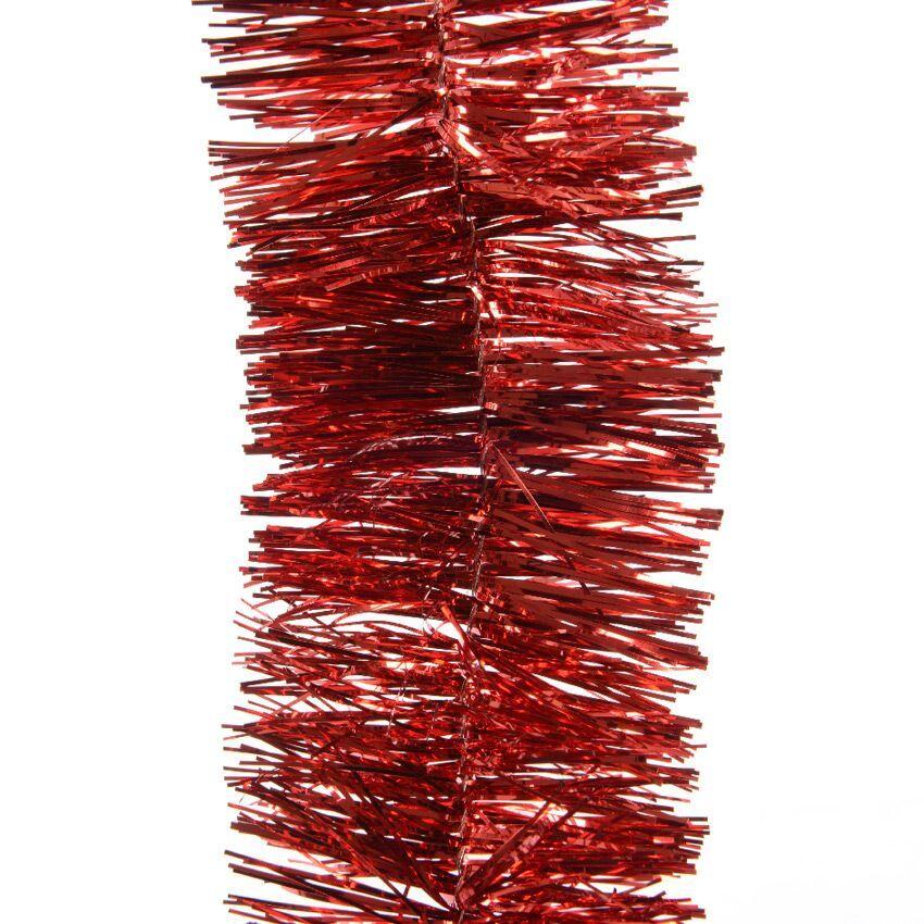 Lametta-Girlande (D7,50 cm) Alpin Rot 1