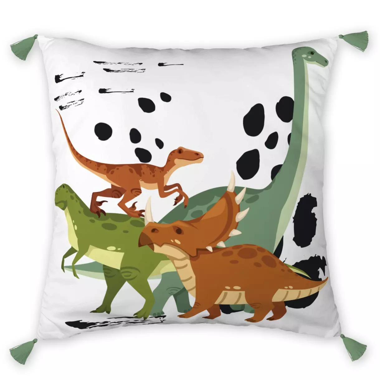 Coussin enfant (40 cm) Cretace Vert 1