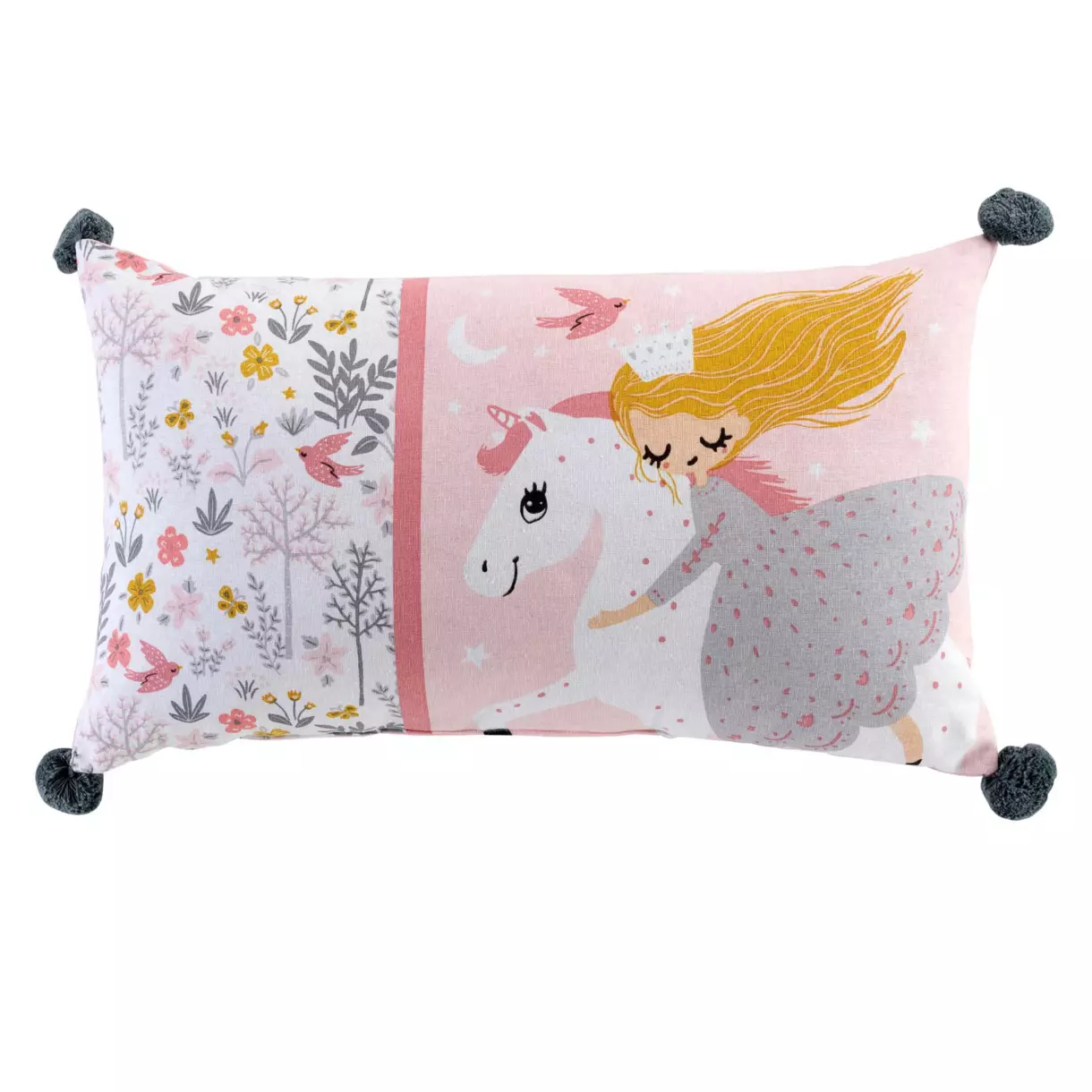 Cojín rectangular Ada Rosa 1