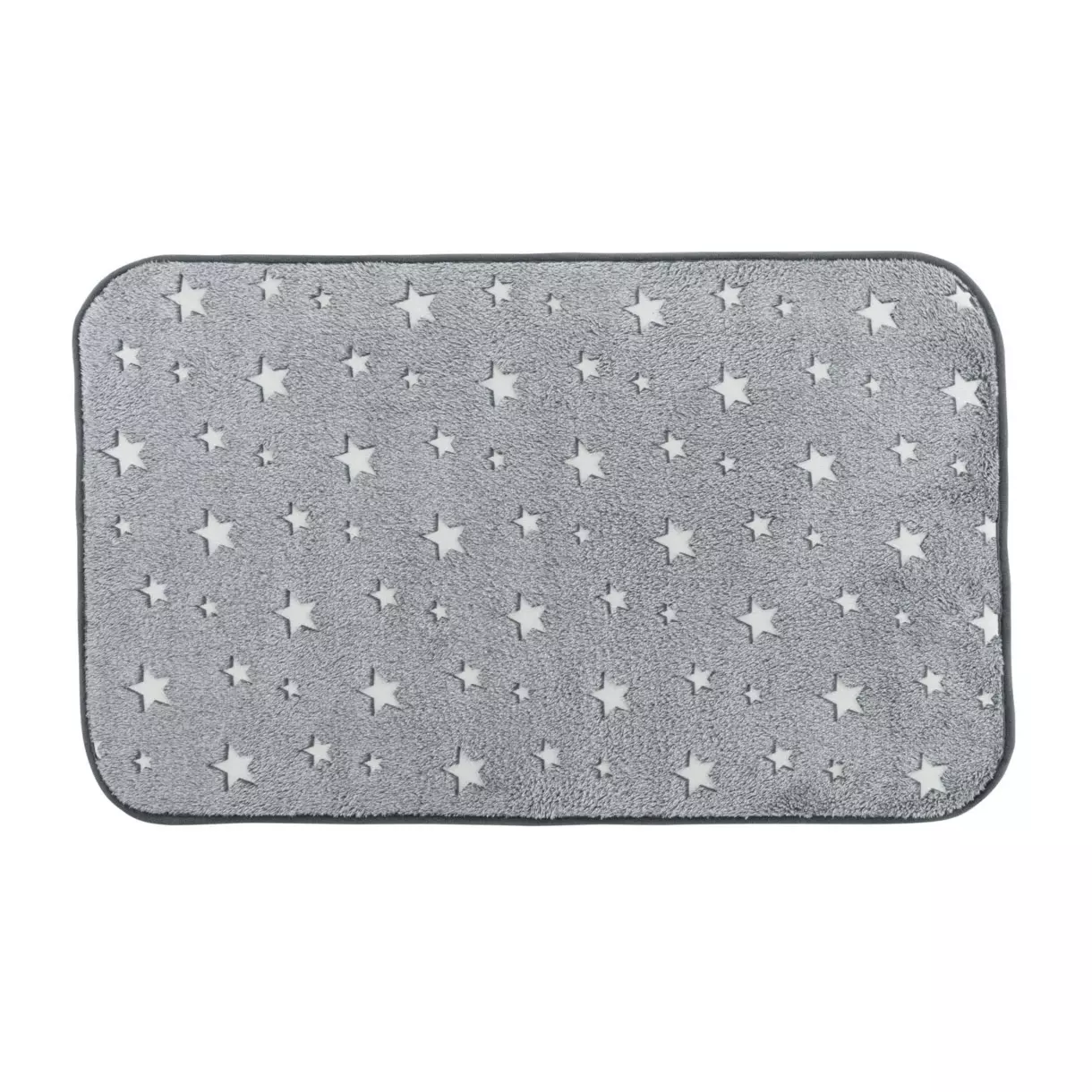 Alfombra fosforescente (80 cm) Fluo Night Gris 1