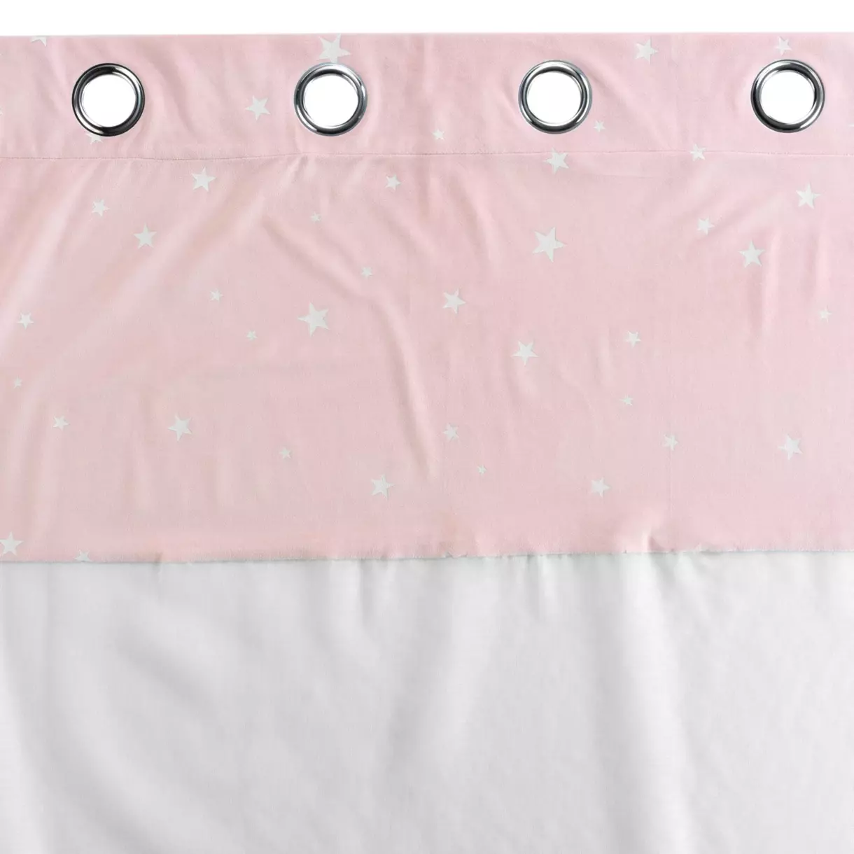 Visillo fosforescente (140 x 280 cm) Moonlight Rosa 6