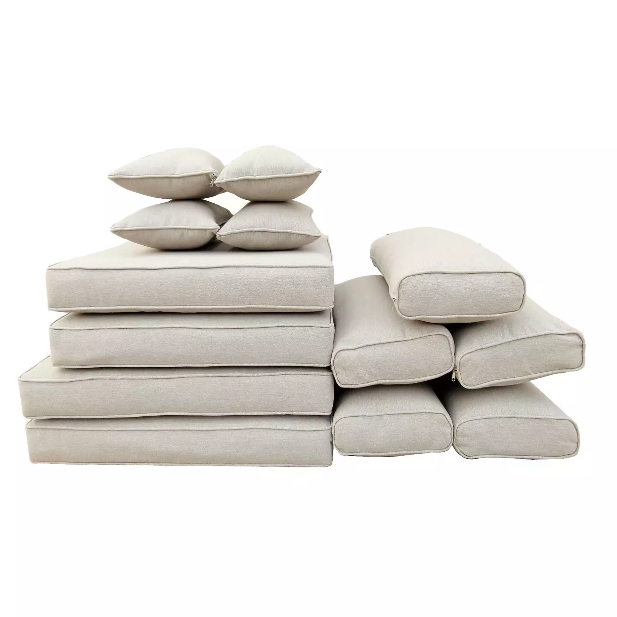 Coussins de remplacement pour salon de jardin Palma -Taupe 1