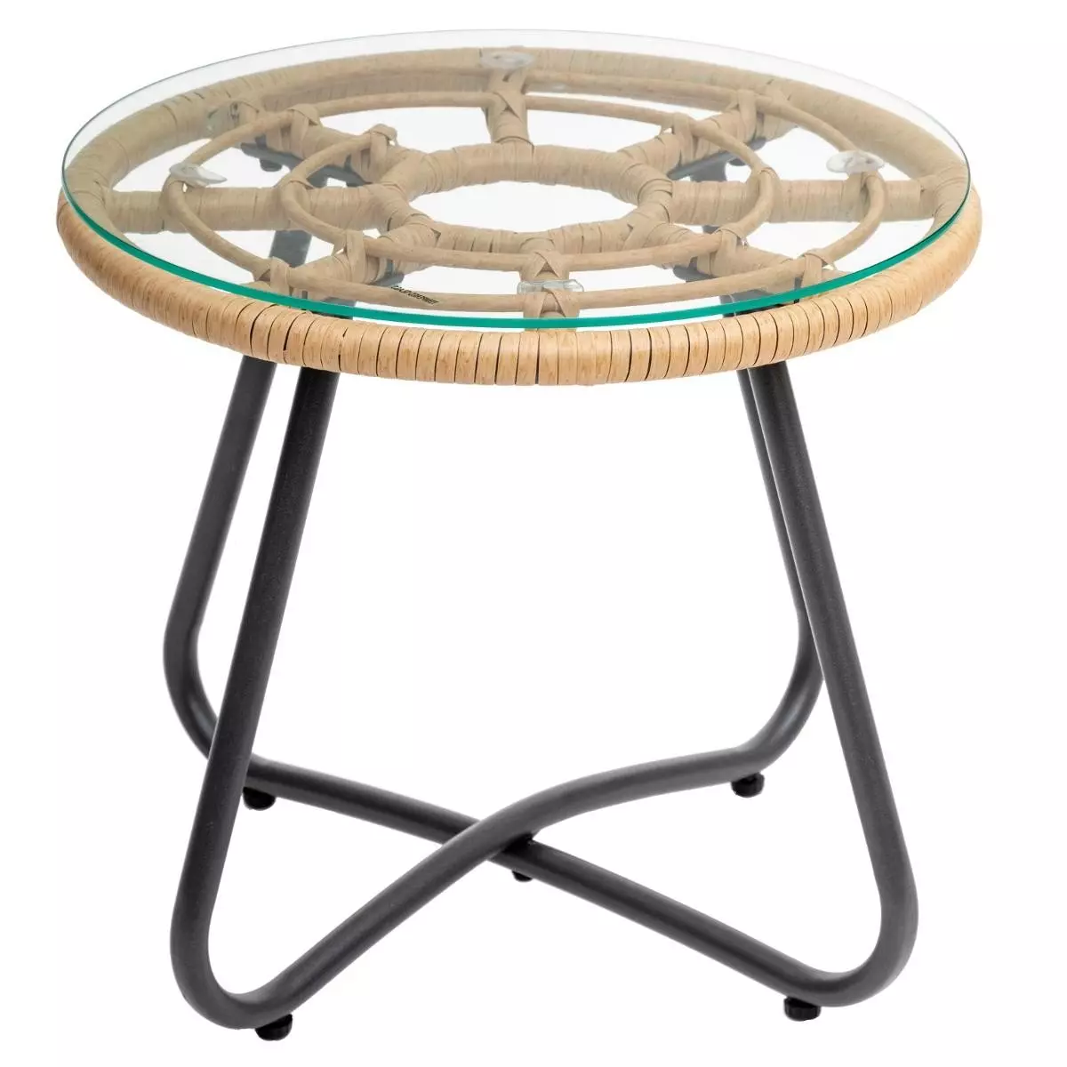 Conjunto de muebles de jardín Algarve Beige Natural - 2 plazas 6